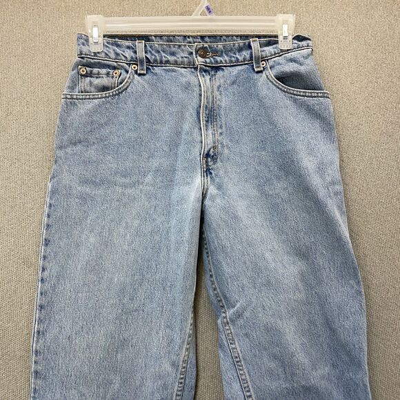 Vintage 90s Levi Strauss 550 Jeans Women's 12 M Relaxed Fit Tapered Leg USA - Picture 8 of 16
